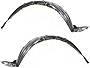 Evan-Fischer Fender Liner for 2006-2011 Honda Civic Front Left & Right Side Sedan Set of 2