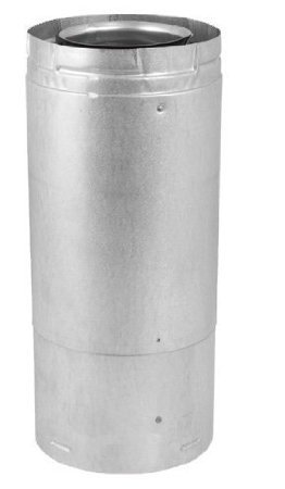 M&G DuraVent 58DVA-17TA DirectVent Pro 11"- 14 5/8" Adj. Pipe Length (GA) w/Welded Seam