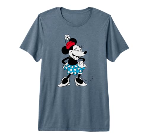 T-shirt Minnie Mouse Disney pour un look casual en terrasse de café