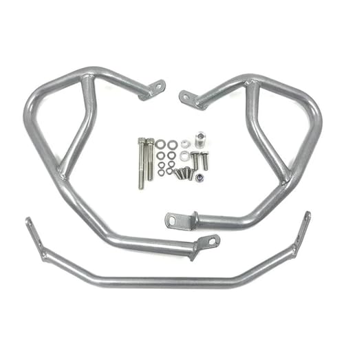 Pare-chocs F850GS robuste en acier de protection moteur couleur noir argent
