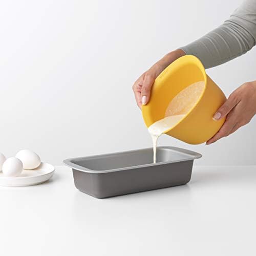 Brabantia Tasty+ Mixing Bowl, Honey Yellow, 0.5 L