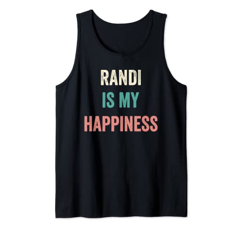 Randi es mi felicidad Camiseta sin Mangas