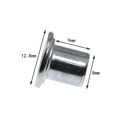 Maxmoral 20PCS Replacement of Inline Skate Axle Spacer Screw Skate Wheel Bearing Spacer, Replacement of Side Plugs Inline Skate Shaft Gaskets - Thumbnail 4