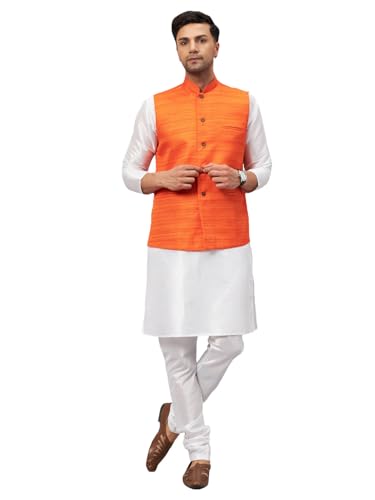 Image of VM Men's Jacket, Kurta and Pyjama Set