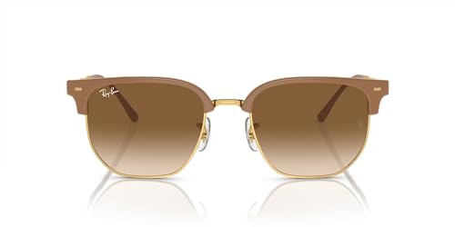 Ray-Ban Women's RB4416F New Clubmaster Low Bridge Fit Square Sunglasses