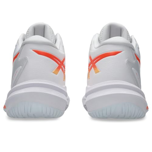 ASICS Women's Sky Elite FlyteFoam Mid Top 3 Volleyball Shoes, 8, White/Vivid Coral - image 5