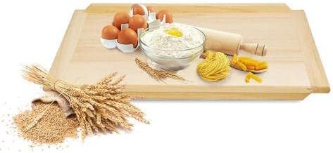 Baking Board 80 x 60 cm Cutter Pastry Board Pasta Board Wood Board