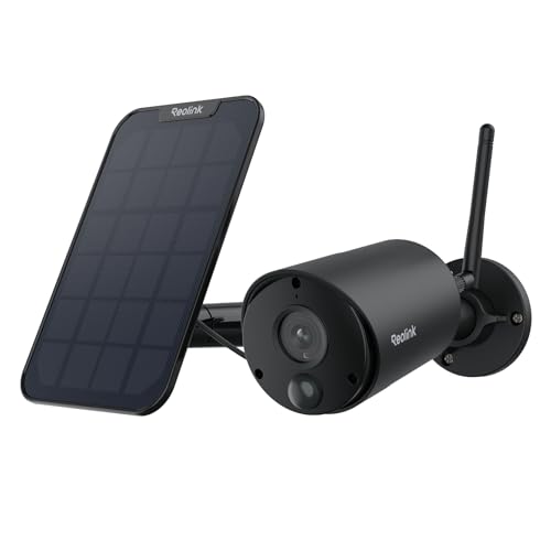 REOLINK 2K 3MP Solar Security Camera, Wireless Home Security Camera