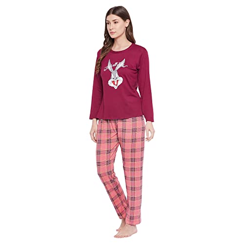 Image of CAMEY Women Full Sleeve Nightsuit