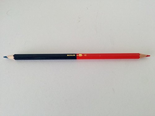 Liderpapel - Lápiz Bicolor Rojo Azul