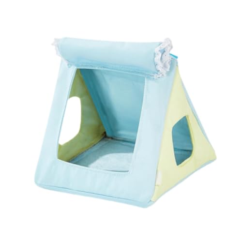 Baoblaze Casa de para pássaros, cama para pássaros, rede suspensa, respirável, cabana para uso nas q