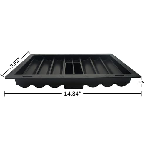 Yuanhe Poker Chip Tray Holder - Blackjack Casino Poker Table Dealer Chips Rack Insert
