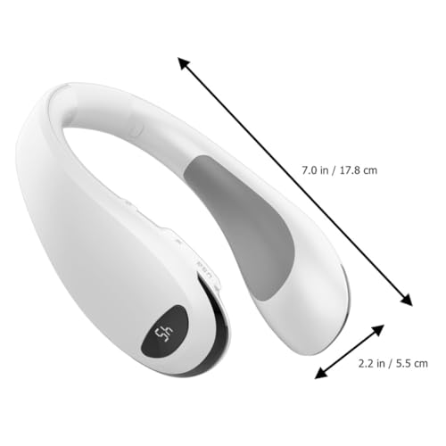 Calentador de cuello portátil con compresa térmica de abs y carga por usb de 8000 mah 2