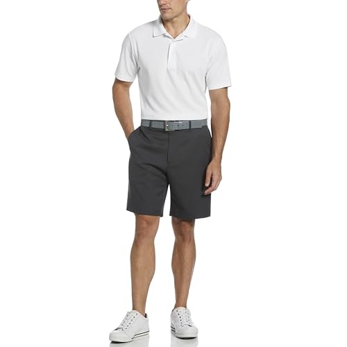 Grand Slam Men's Flat Front 9" Golf Short with Expandable Waistband4