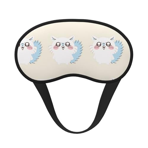 アイマスク ちいかわ モモンガ 睡眠アイマスク 目隠し 遮光 睡眠用 安眠グッズ 軽量 通気性 肌にやさしい 圧迫感なし 耳を絞らない 繰り返し使える 便利 洗濯可能 昼休み 仮眠 旅行 出張 男女兼用 誕生日 プレゼント