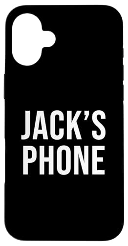 Jack's Phone �u���b�N�z���C�g�l�[���W���b�N �X�}�z�P�[�X iPhone 16 Plus �p