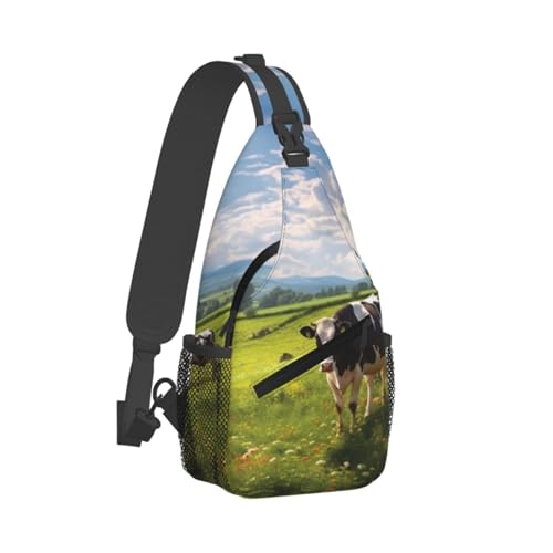 Bolso Cruzado Deportivo para Hiking y Viaje Negro miniatura 2