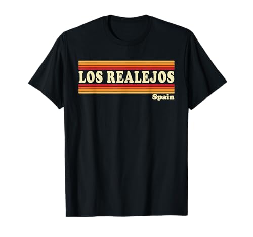 Vintage 80s Los Realejos España Retro Gráfico Camiseta