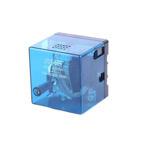 Relé de alta corriente 120A JQX-62F electromagnético con bobina 220V para maquinaria