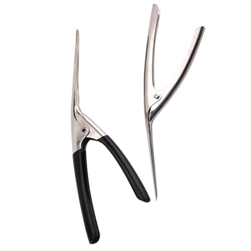 Angoily Pelador De Camarones Acero Inoxidable 304, Herramienta Práctica y Ligera para Pelar Gambas, Dispositivo Ergonómico para Cocina, Paquete De 2 Unidades para Uso Doméstico y Profesional