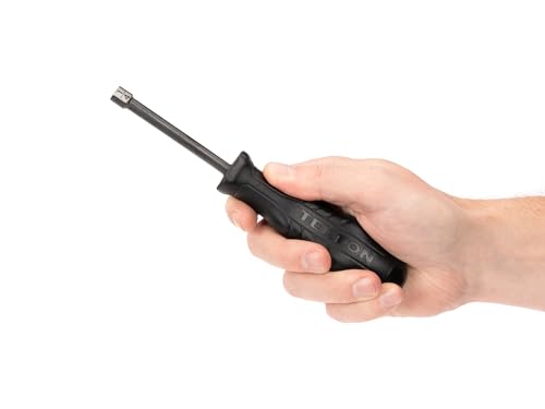 Image of TEKTON 1 /4 Inch High-Torque Black Oxide Blade Nut Driver | 26863 | Made in USA