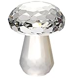 Champignon décoratif - cette décoration en cristal en forme de champignon ajoute une touche naturelle à votre décoration. figurine de maison champignon