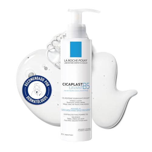 La Roche-Posay, Cicaplast Lavant B5, Gel espumoso calmante, 200 ml