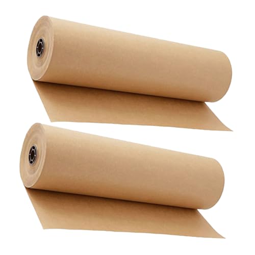 Lurrose 2 Papel Kraft para Envoltura de de Embalaje para Flores y Manualidades para Decoración de Fiestas y de Navidad