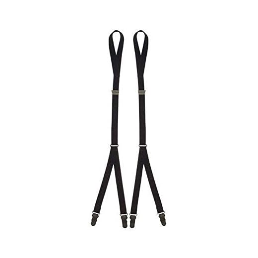 Stirrup Style Black Shirt Stays
