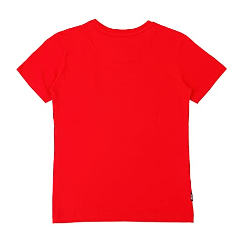 Image of Gini & Jony Boys' Red T-Shirt | Knits /CottonHand-wash | Regular Fit
