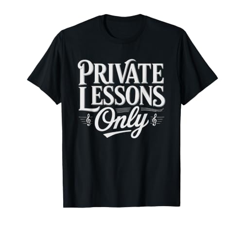 Lección De Piano Profesor Privado Música Pianista Camiseta