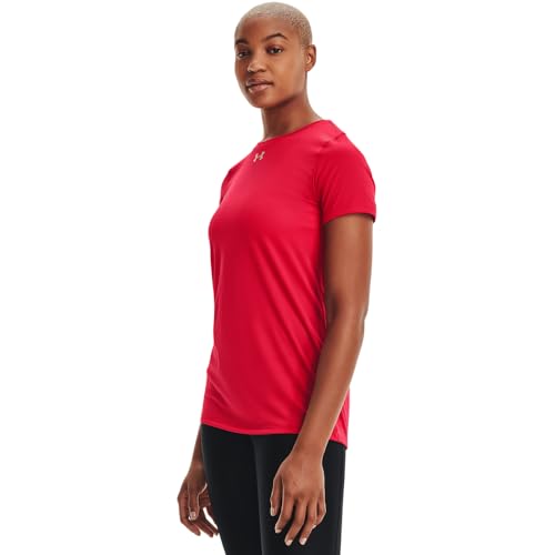 Under Armour Locker T-Shirt Manches Courtes Femme haut de sport respirant et anti-transpiration