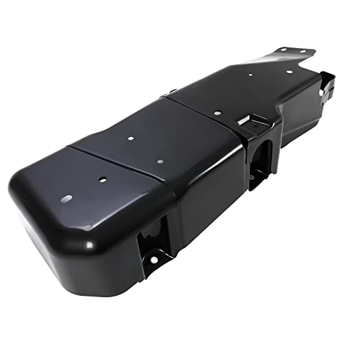 HECASA Fuel Tank Skid Plate Compatible with 2007-2018 Jeep Wrangler JK Black Replacement for 52059743AJ (NN1429)