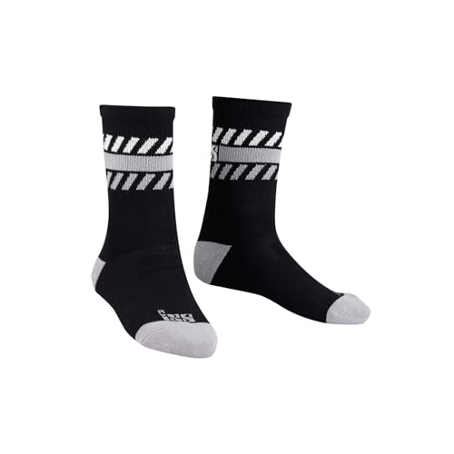 Calcetines ciclistas IXS Socks 2.0 M negros para rutas de montaña y carretera
