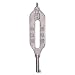 UNIVERSAL SLOTTED Stainless Steel Handcuff Key, 2-7/8" Long (Fits Smith&Wesson,Peerless,Hiatts/Hiatt-Thompson,HWC,ASP, & MOST other Models !)