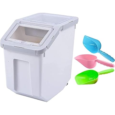 Dispensador de cereales y almacenamiento de comida para mascotas de Uotyle Cover