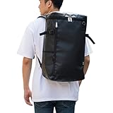 [COPRO] リュック メンズ 大容量 約31L 軽量 約830g はっ水加工 YKKファスナー製 人気 通勤 通学 スポーツ クラブ ビジネス 出張 旅行 登山 アウトドア 防災 バッグ 多機能 PCリュック 社会人 大学生 高校生 中学生 バックパック 黒 ブラック (ビッグサイズ)