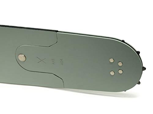 Sägenspezi Solid Drive - Juego de espadas (120 cm, con 2 cadenas de cincel completas, 138 TG, 1,6 mm, apto para Stihl 08S 08 S)
