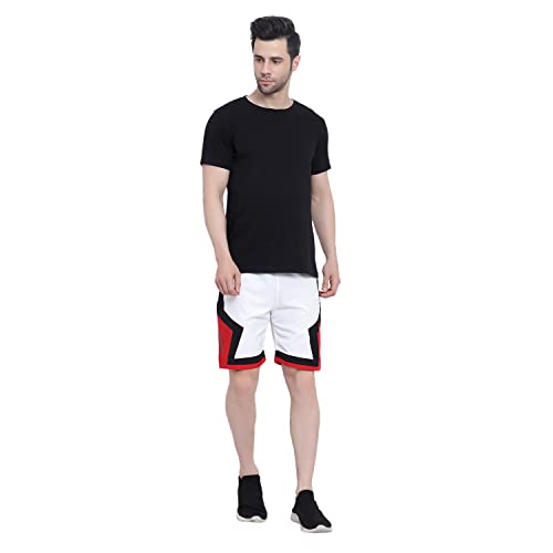 Image of BLUE STAR SHARK NS Lycra Sport Shorts for Men |Goa Shorts for Men | Running Shorts for Men | Regular Shorts for Men