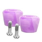 Freins de patins - le butoir de patins à roulettes est fabriqué à partir d'un matériau sélectionné, robuste, léger et résistant à l'usure pour une utilisation de longue durée, équipement de protection pour le patinage