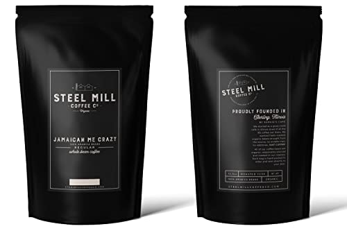 Steel Mill Coffee Co. Jamaican Me Crazy Coffee en Grano 12 oz miniatura 2