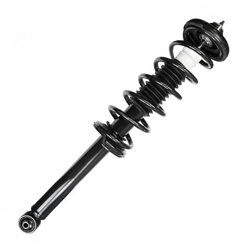 Image of Detroit Axle - 6pc Struts Sway Bars Kit for Acura 2004-2008 TSX, 4 Front Rear Struts with Coil Spring Assembly 2 Front Sway Bar End Links 2005 2006 2007 Replacement Suspension