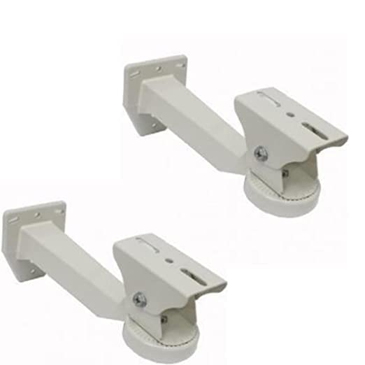 SR VISION Security 90 Degree CCTV Camera Stand for Pole Bracket Hoop