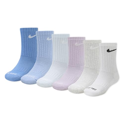 Image of Nike Kids' Multi-Pack Performance Crew Socks