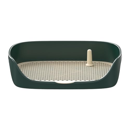 Pet Dog Tray for Cats - Odor Control System Included, Green S