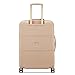 DELSEY Paris Chatelet Air 2.0 Reisekoffer, Hartschale, 66 cm x 45 cm x 30 cm, 73 l, Größe L, Rosébeige