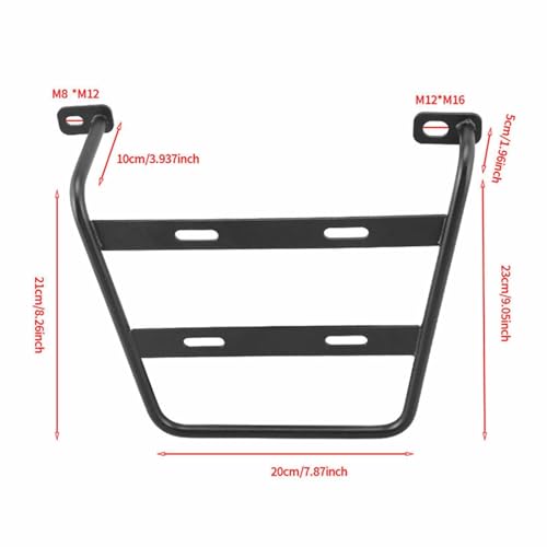 Support de sacoches latérales stable et facile à installer