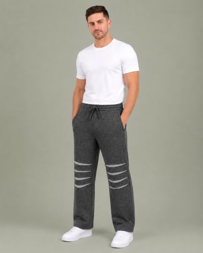 Image of SaintX Men's Premium Performance Joggers | with Knee Gussets for Enhanced Mobility | Stretchable Functional Fabric | Modern Athletic Straight Fit | Stylish Casual & Active Wear (Style 39)