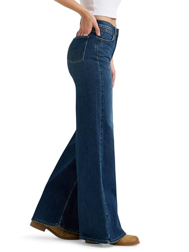 Wrangler Women's High Rise Wide Leg Jean2