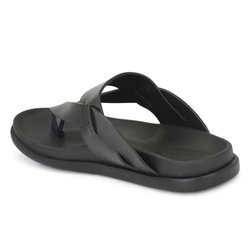 Image of Centrino Sandal for Men | Grip Insole for Stability | Modern slipper Look with Straps | Comfortable Casual look sandal for Men's (9281)